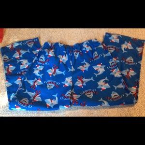Boys pajama bottoms. 🦈🦈